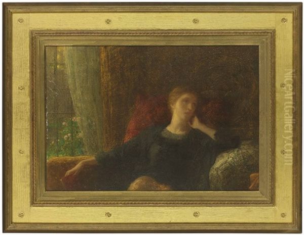 Memories (+ An Impression Of Same; 2 Works) Oil Painting by Frank Dicksee