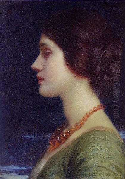 Portrait Of Dora Oil Painting by Frank Dicksee