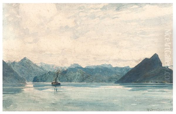 Peyzaj Oil Painting by Michael Zeno Diemer