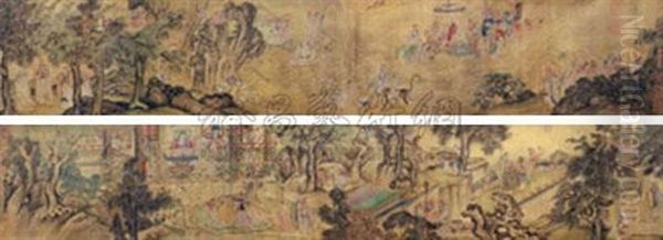 Figure Oil Painting by Ding Yunpeng