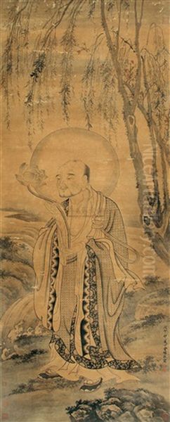 Untitled Oil Painting by Ding Yunpeng