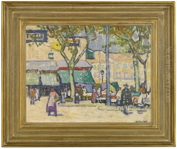 Avignon Oil Painting by Jessica Stewart Dismorr