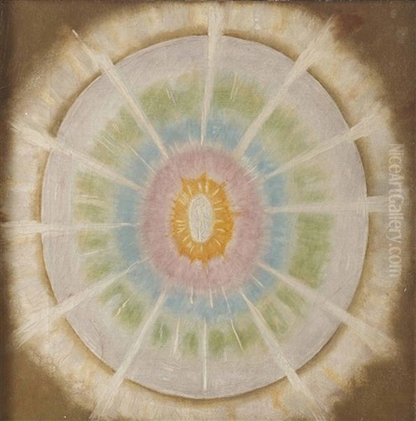 Het Oorzakelijke Lichaam Van Den Adept Oil Painting by Theo van Doesburg