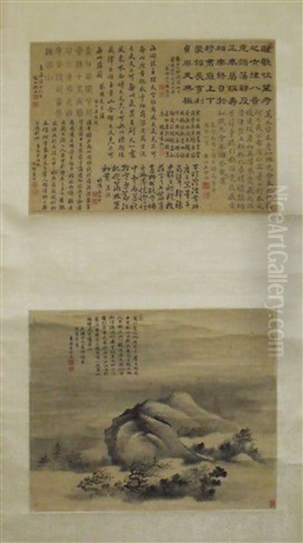 Untitled Oil Painting by Dong Bangda