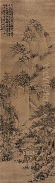 Untitled Oil Painting by Dong Bangda