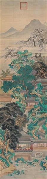 Landscape Oil Painting by Dong Bangda