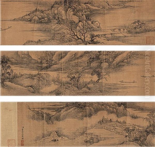 Landscape Oil Painting by Dong Bangda