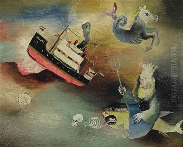 Fortune Oil Painting by Tinus, Van Doorn Jnr.