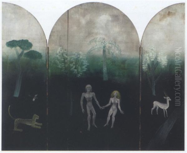 Paradise Oil Painting by Tinus, Van Doorn Jnr.