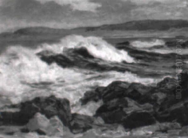 Monterey Penninsula, 1940 Oil Painting by Paul Dougherty