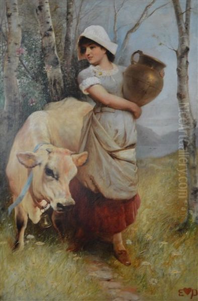 Sark Oil Painting by Edwin Douglas