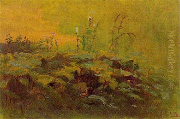 Natur Oil Painting by Louis, Carl Ludwig Douzette