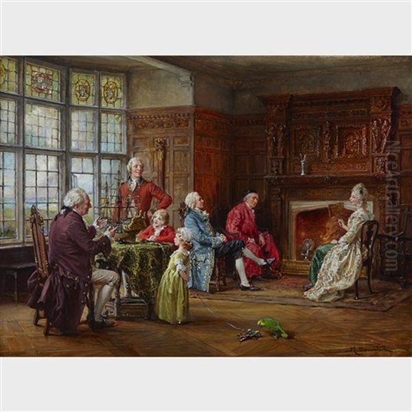 Tale Of The High Seas Oil Painting by Margaret Dovaston