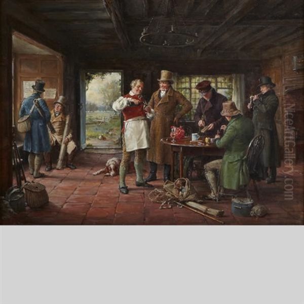 Start For The Competition Oil Painting by Margaret Dovaston