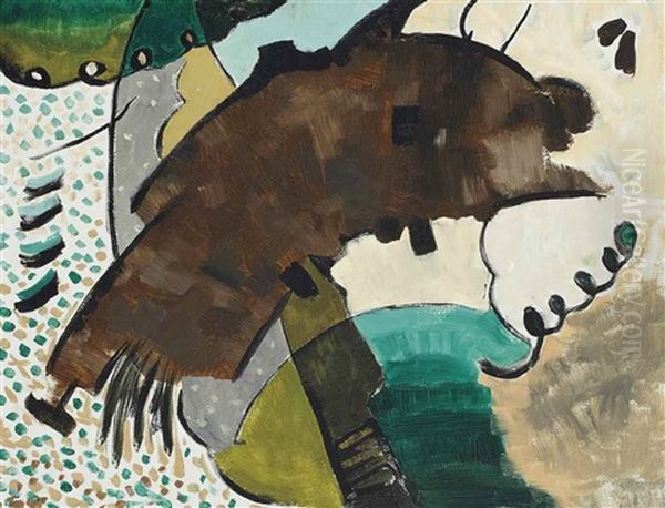 Yours Truly Oil Painting by Arthur Garfield Dove