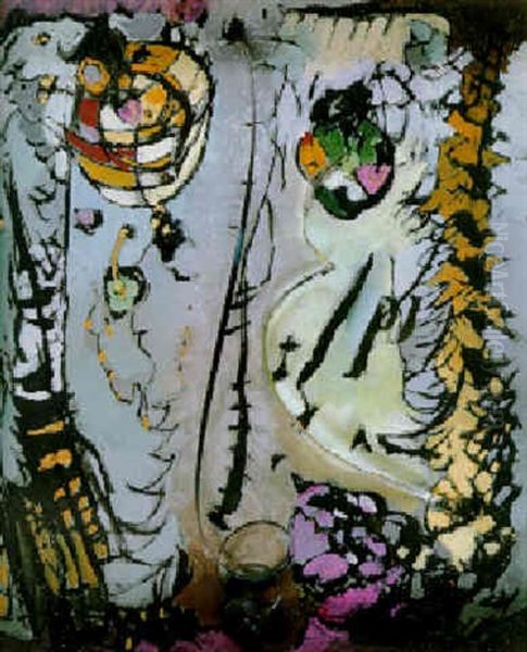 George Gershwin, Rhapsody In Blue, Part I Oil Painting by Arthur Garfield Dove