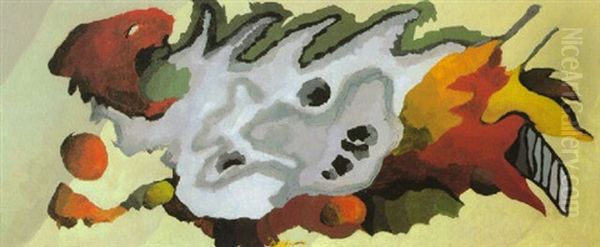 Italy Goes To War Oil Painting by Arthur Garfield Dove
