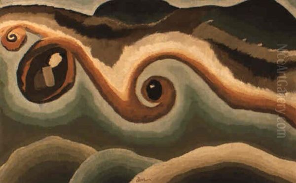 Water Swirl, Canandaigua Outlet Oil Painting by Arthur Garfield Dove