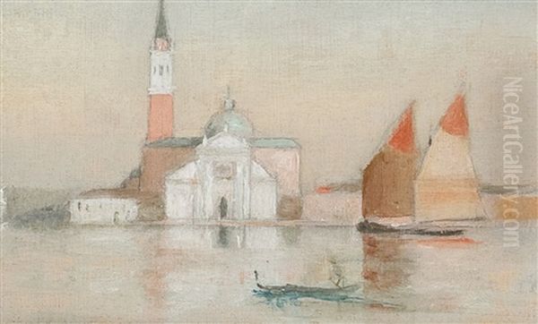 Venice Oil Painting by Thomas Millie Dow