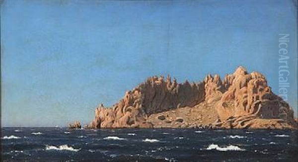Fra Middelhavet Oil Painting by Holger Drachmann