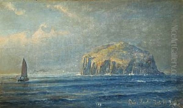 Mass Rock Oil Painting by Holger Drachmann