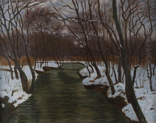 Vorfruhling Oil Painting by Richard Drasche-Wartinberg