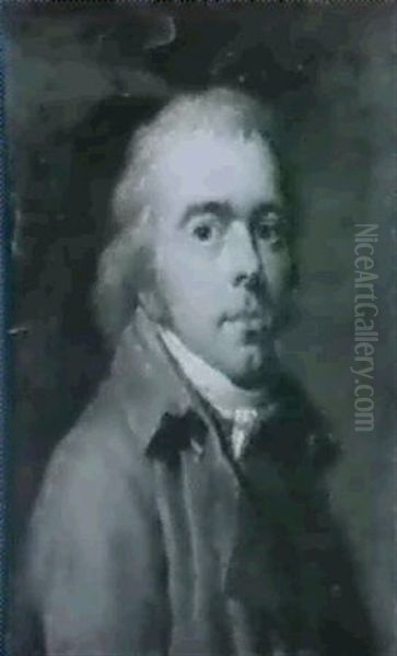 Portrait D'homme Oil Painting by Martin Droelling