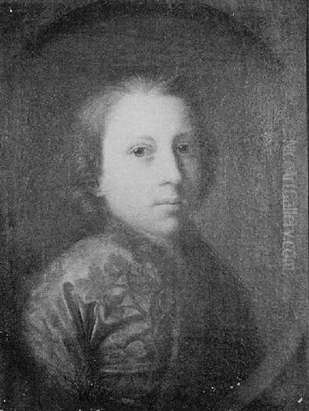 Young Nobleman Oil Painting by Francois Hubert Drouais