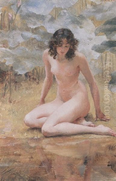 Reflections Oil Painting by Arthur Drummond