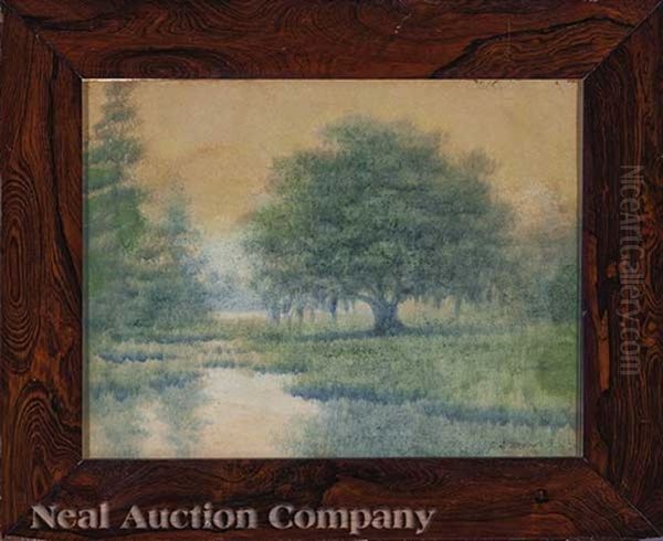 Live Oak, Louisiana Oil Painting by Alexander John Drysdale