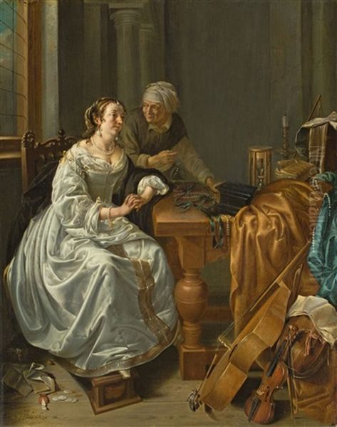 Vanitas - Allegory Of Transience Oil Painting by Jacob Duck