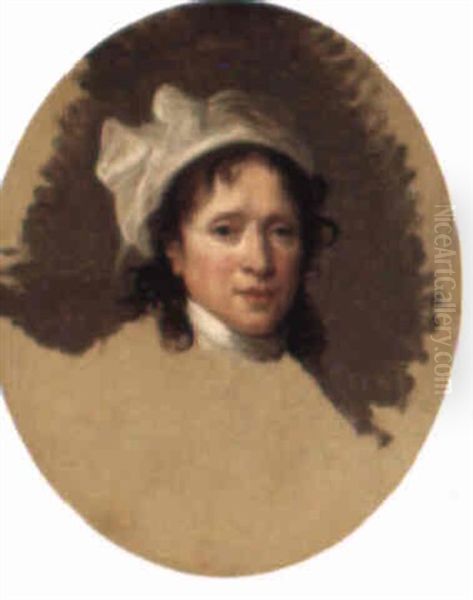 Portrait Of A Lady Oil Painting by Joseph Ducreux