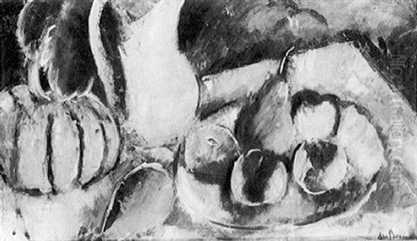 Nature Morte Aux Fruits Oil Painting by Charles Georges Dufresne