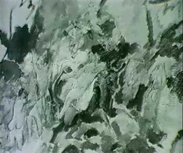 L'enlevement D'europe Oil Painting by Charles Georges Dufresne