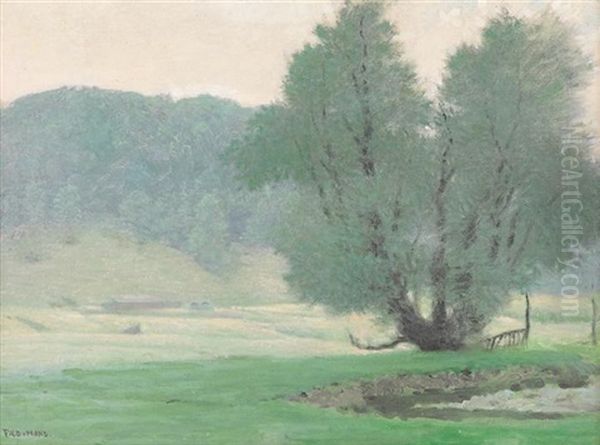 Willows Oil Painting by Frank Vincent Dumond