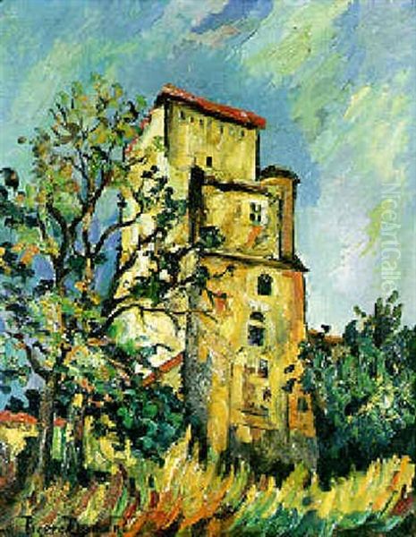 Tour Dans Le Midi Oil Painting by Pierre Dumont