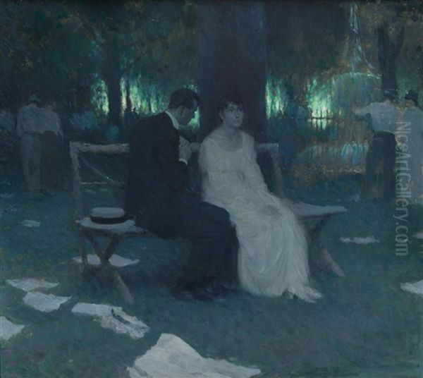 John Barleycorn, The Saturday Evening Post Story Illustration, April 5 Oil Painting by Harvey Dunn