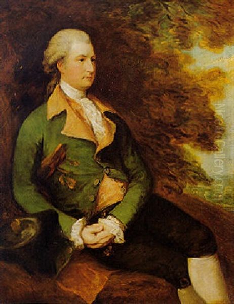 Portrait Of Thomas Brooke Oil Painting by Gainsborough Dupont