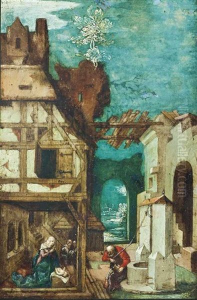 The Nativity Oil Painting by Albrecht Durer