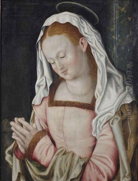 The Virgin In Prayer Oil Painting by Albrecht Durer