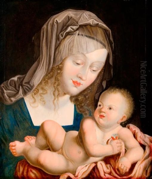 Kortes Madonna Oil Painting by Albrecht Durer