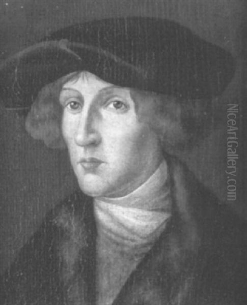 Portrat Eines Jungen Patriziers Oil Painting by Albrecht Durer
