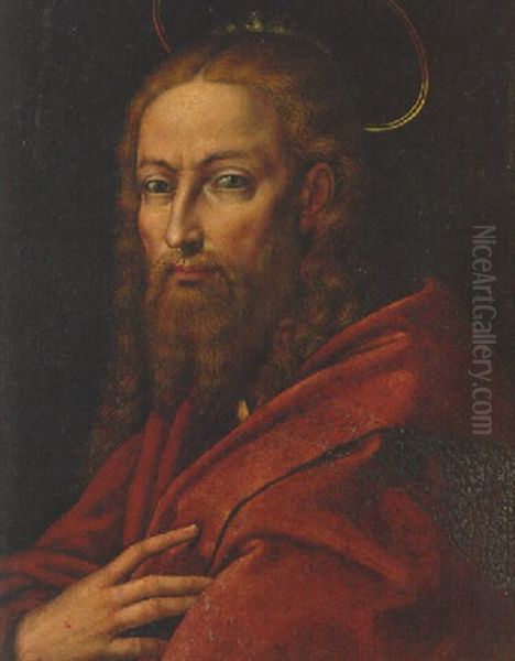 Christ The Redeemer Oil Painting by Albrecht Durer