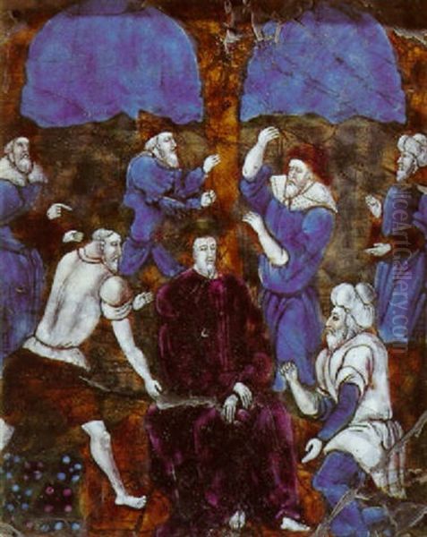 La Derision Du Christ Oil Painting by Albrecht Durer