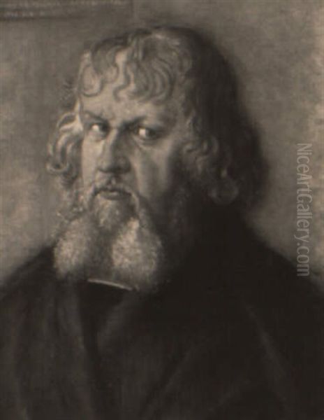 Portrait Of Jerome Holzschuhers Oil Painting by Albrecht Durer