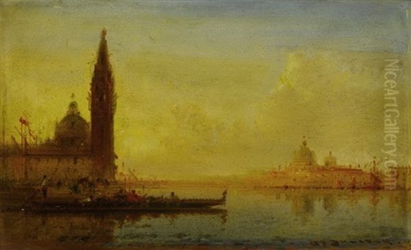 San Marco Von Venedig Oil Painting by Henri Duvieux