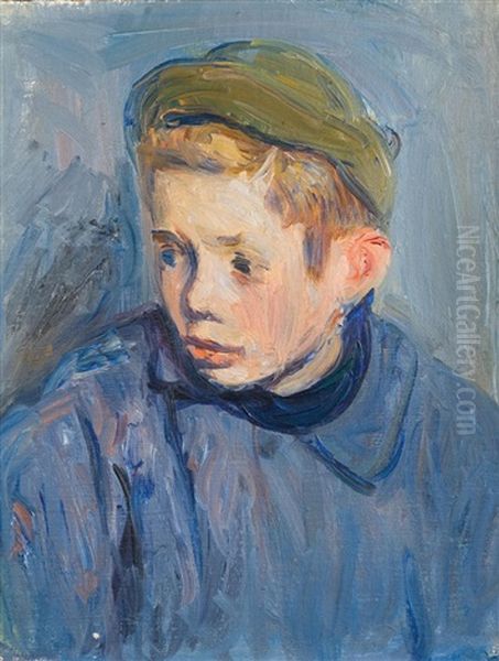 Toineke Oil Painting by Albert Van Dyck