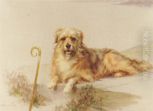 Lady Cecil's Lark Oil Painting by Maud Earl