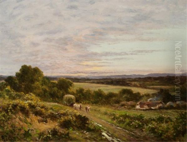 Mount Matlock, Derbyshire Oil Painting by Sir Alfred East