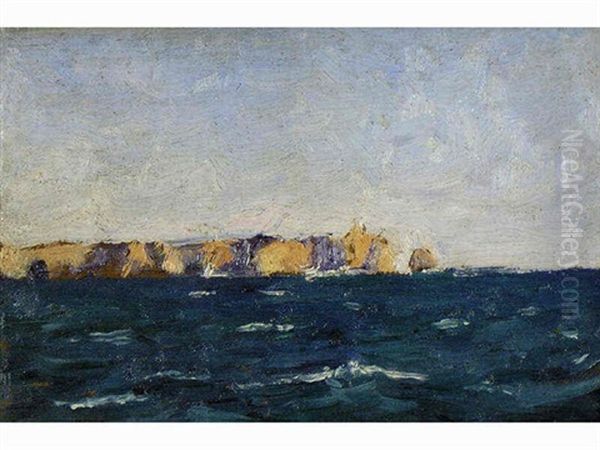 Cliffs Of Dover Oil Painting by Mary Alexandra Eastlake